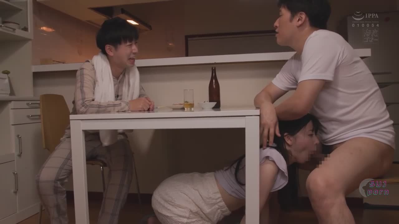 japanese wife table masturbation