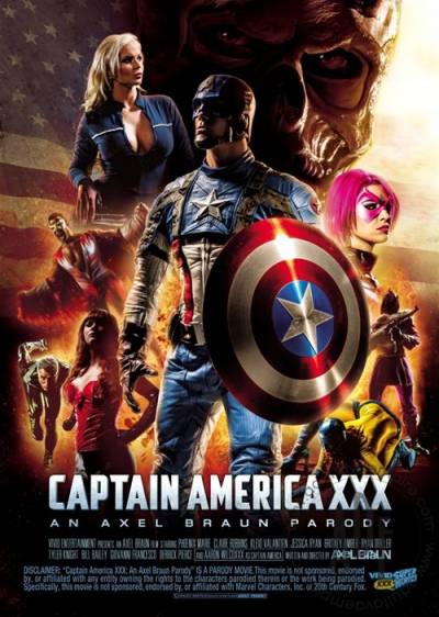 Captain America XXX: A Porn Parody (Капитан Америка XXX: Порно Пародия) обложка