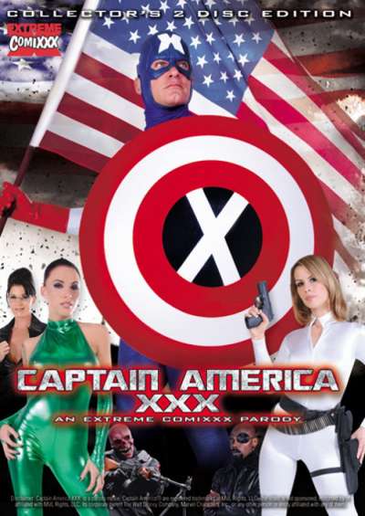 Captain America XXX: An Extreme Comixxx Parody cover